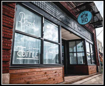 picture two radio HQ bookstore bar columbus OH